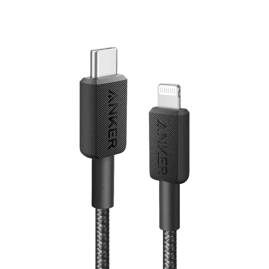 كابل Anker 322 من USB-C إلى Lightning – 0.9 متر