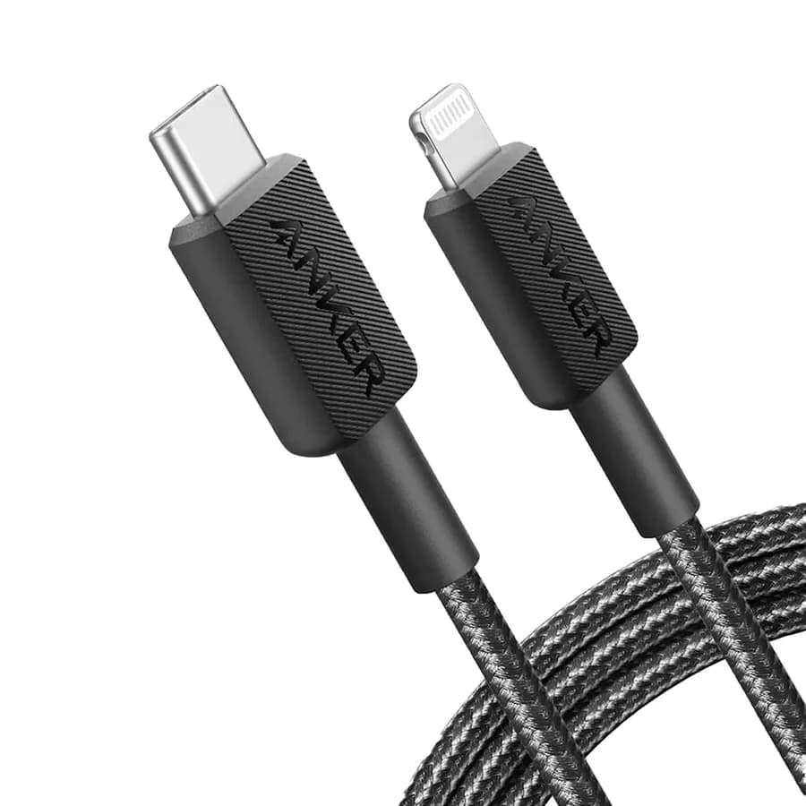 كابل Anker 322 من USB-C إلى Lightning – 1.8 متر